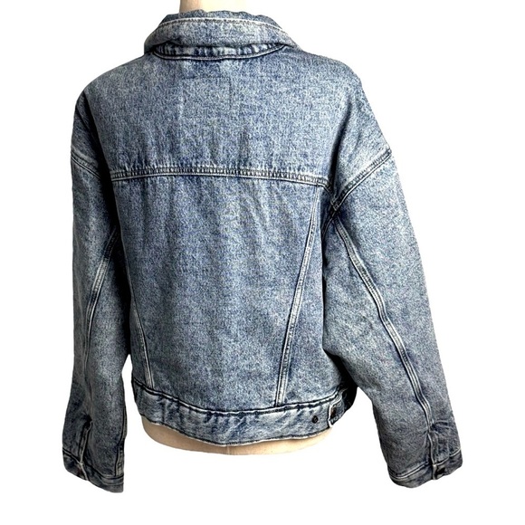 Levi’s Padded Trucker Denim Jacket Size XL - Picture 4 of 14